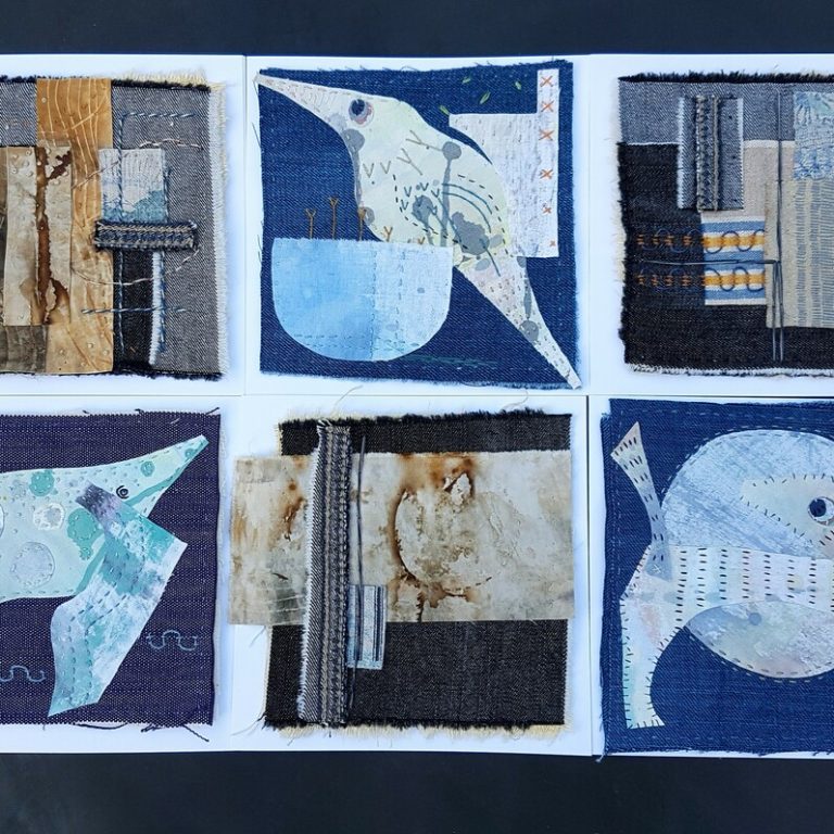 Image showing mixed media collage craft